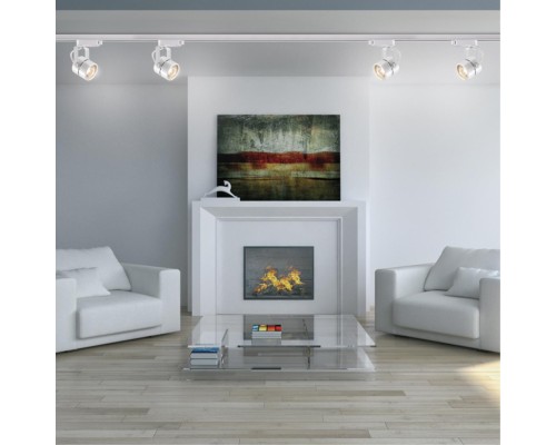 Трековый светильник Novotech 370428 Pipe белый GU10 50 Вт