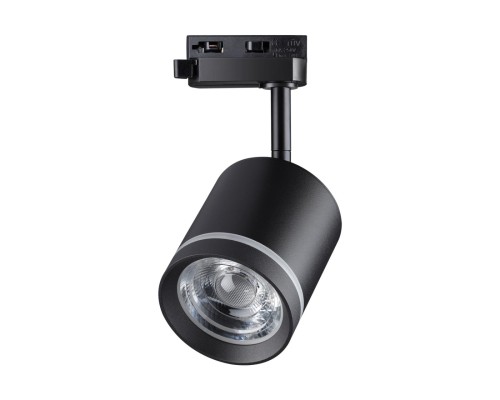 358801 PORT NT21 069 черный Однофазный трековый светодиодный светильник IP20 LED 15W 1300Лм 4000K 85-265V ARUM