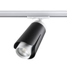 370836 PORT NT22 черный Светильник трековый однофазный IP20 GU10 9W 220V TULIP