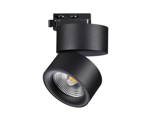 358785 PORT NT21 065 черный Однофазный трековый светодиодный светильник IP20 LED 25W 4000K 2200Лм 100-265V GRODA