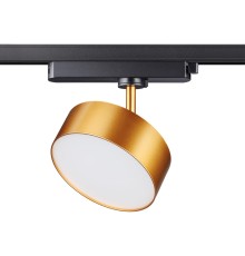 358757 PORT NT21 064 матовое золото Однофазный трековый светодиодный светильник IP20 LED 24W 4000K 2100Лм 100-265V PROMETA