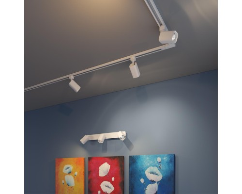 Трековый светильник Novotech 370552 Gusto белый GU10 50 Вт