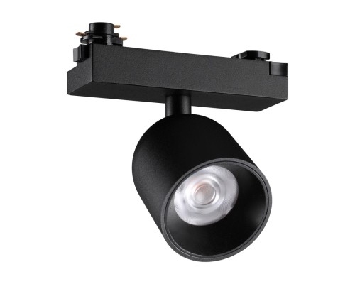 359808 PORT NT25 278 черный Светильник трековый однофазный трехжильный IP20 LED 10W 180-265V 4000К SOLETTE