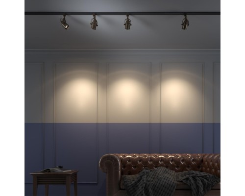 Трековый светильник Novotech 370545 Veterum черный GU10 50 Вт