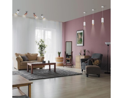 Декоративное кольцо Novotech для арт. 370681-370693 IP20 UNITE 370704 черный хром