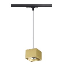 358674 PORT NT21 063 золото Однофазный трековый светодиодный светильник, провод 1.2м IP20 LED 4000К 12W 220V PATERA