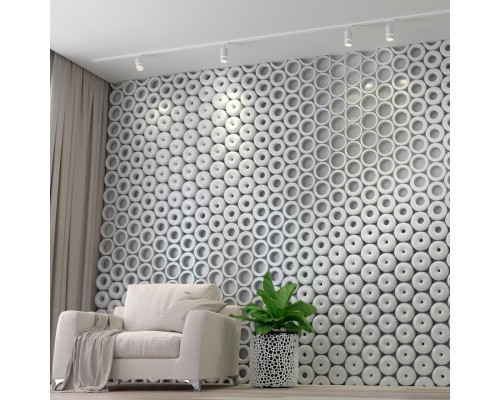 370778 PORT NT21 058 белый Однофазный трековый светильник IP20 GU10 9W 235V ELINA