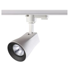 Трековый светильник Novotech 370404 Pipe белый/черный GU10 50 Вт