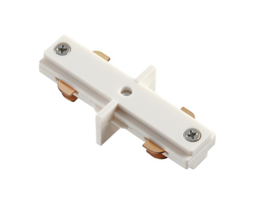 Соединитель внутренний с токопроводом для однофазного шинопровода Novotech 135006 белый