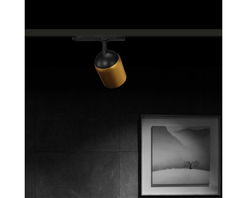 358516 PORT NT21 059 золото Однофазный трековый светодиодный светильник IP20 LED 4000K 25W 220V KAMP