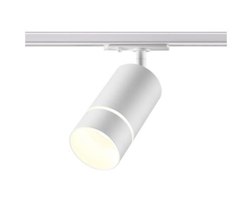 370778 PORT NT21 058 белый Однофазный трековый светильник IP20 GU10 9W 235V ELINA