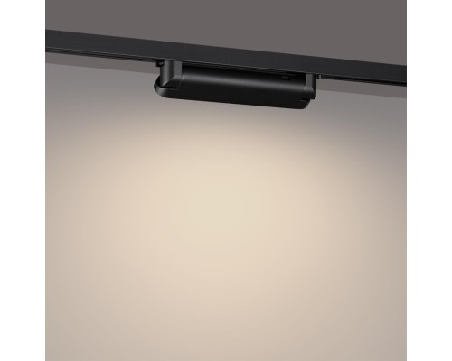 359795 PORT NT25 264 черный Светильник однофазный трехжильный трековый с переключ. цв. температуры IP20 LED 12W 180-265V 2700К/3200К/4000К ITER