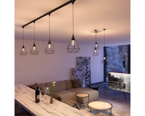 Трековый светильник Novotech 370421 Zelle черный E27 50 Вт