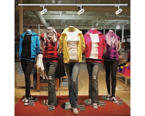 Трековый светильник Novotech 370413 Pipe белый GU10 50 Вт