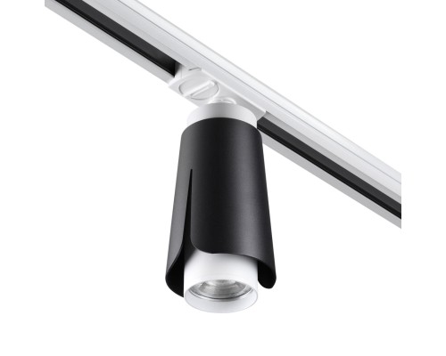370836 PORT NT22 черный Светильник трековый однофазный IP20 GU10 9W 220V TULIP