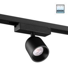 359808 PORT NT25 278 черный Светильник трековый однофазный трехжильный IP20 LED 10W 180-265V 4000К SOLETTE