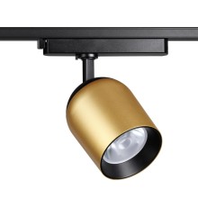 358516 PORT NT21 059 золото Однофазный трековый светодиодный светильник IP20 LED 4000K 25W 220V KAMP