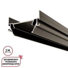 135319 NT25 000 серебро Интрудер (профиль) для встраивания однофазного трека EXPERT в натяжной потолок, 2м IP20