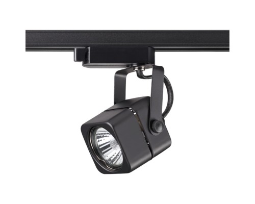 Трековый светильник Novotech 370429 Pipe черный GU10 50 Вт