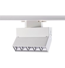 358666 PORT NT21 076 белый Однофазный трековый светодиодный светильник IP33 LED 4000K 13W 110-265V EOS