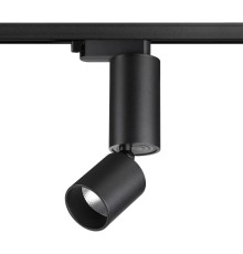359321 PORT NT24 000 черный Светильник трековый однофазный трехжильный IP20 LED 10W 85-265V 3000K 1100Лм TUBO