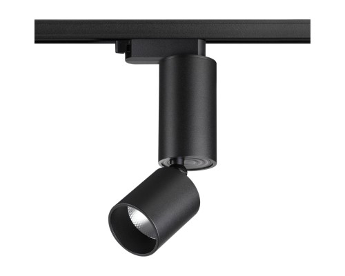 359321 PORT NT24 000 черный Светильник трековый однофазный трехжильный IP20 LED 10W 85-265V 3000K 1100Лм TUBO