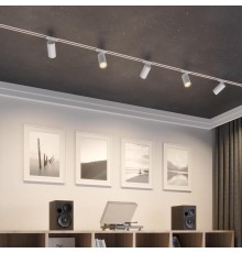 359912 PORT NT26 000 белый Светильник однофазный трехжильный трековый IP20 LED 15W 220-240V 3000К SELENE