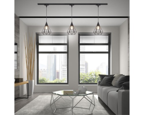 Трековый светильник Novotech 370421 Zelle черный E27 50 Вт