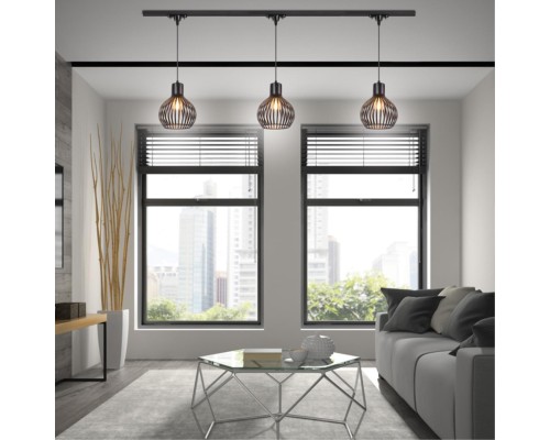 Трековый светильник Novotech 370425 Zelle черный E27 50 Вт