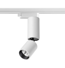 359318 PORT NT24 000 белый Светильник трековый однофазный трехжильный IP20 LED 5W 85-265V 3000K 600Лм TUBO