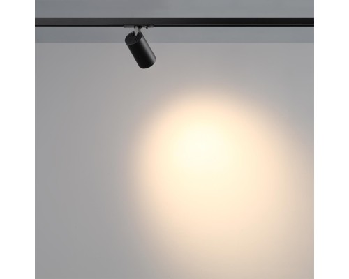 359905 PORT NT26 000 черный Светильник однофазный трехжильный трековый IP20 LED 10W 220-240V 3000К SELENE