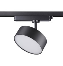 358756 PORT NT21 064 черный Однофазный трековый светодиодный светильник IP20 LED 24W 4000K 2100Лм 100-265V PROMETA