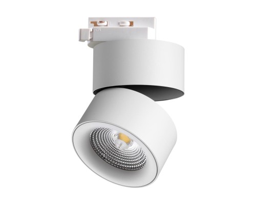 358786 PORT NT21 065 белый Однофазный трековый светодиодный светильник IP20 LED 25W 4000K 2200Лм 100-265V GRODA