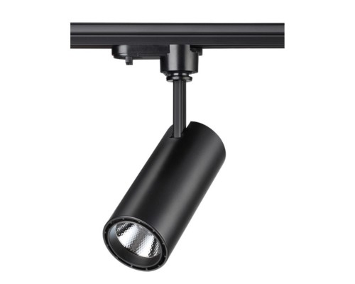 Трековый светильник Novotech Selene 357550 черный 15 Вт 160-265V IP20 4000K