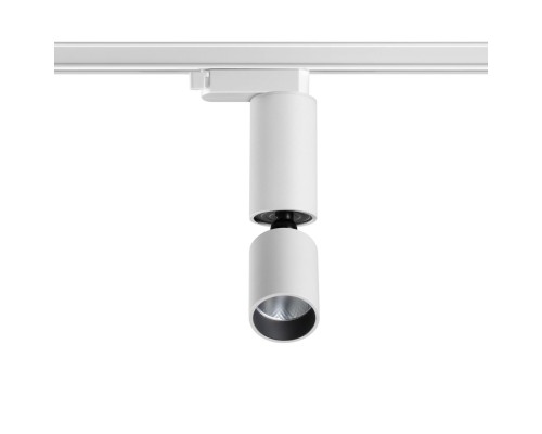 359318 PORT NT24 000 белый Светильник трековый однофазный трехжильный IP20 LED 5W 85-265V 3000K 600Лм TUBO