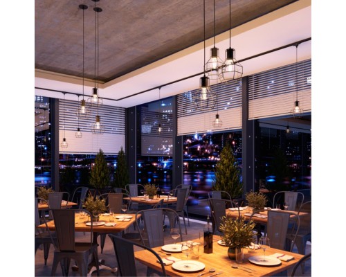 Трековый светильник Novotech 370423 Zelle черный E27 50 Вт