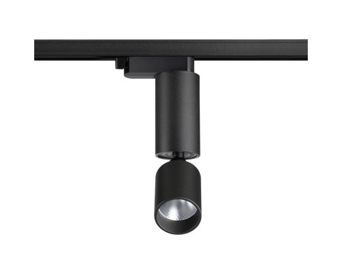 359319 PORT NT24 000 черный Светильник трековый однофазный трехжильный IP20 LED 5W 85-265V 3000K 600Лм TUBO