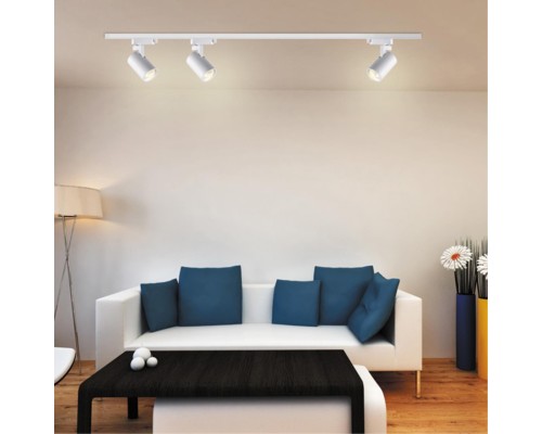 Однофазный трековый светильник Novotech 370646 Gusto белый GU10 50 Вт