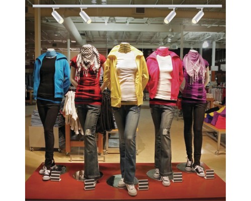 Трековый светильник Novotech 370415 Pipe белый GU10 50 Вт