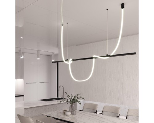 359133 KONST NT23 188 черный Светильник светодиодный IP20 LED 4000K 38W 170-265V 3800Лм RAMO