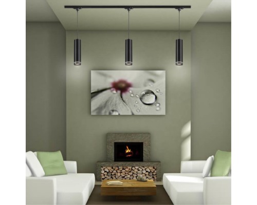 Трековый светильник Novotech Arum 357693 черный 12 Вт 160-265V IP20 3000K