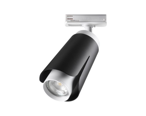 370836 PORT NT22 черный Светильник трековый однофазный IP20 GU10 9W 220V TULIP
