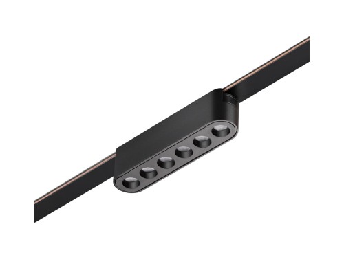 359458 SHINO NT24 098 черный Трековый смарт-светильник для низковольтного шинопровода с двумя режимами работы IP20 LED 6W 24V 3000-6000K EASY