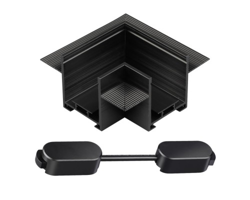 135274 SHINO NT24 093 черный Соединитель угловой 