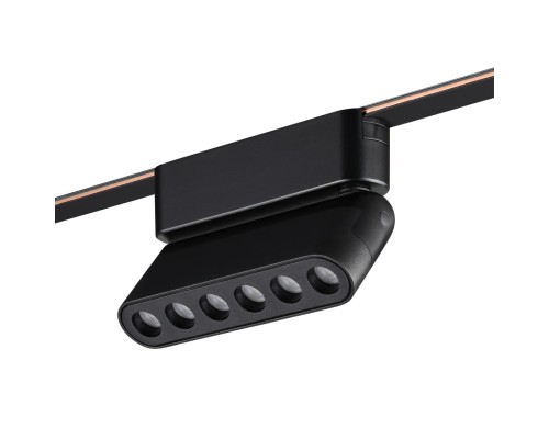 359464 SHINO NT24 100 черный Трековый смарт-светильник для низковольтного шинопровода с двумя режимами работы IP20 LED 6W 24V 3000-6000K EASY