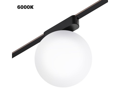 359478 SHINO NT24 110 черный Трековый смарт-светильник для низковольтного шинопровода с двумя режимами работы IP20 LED 6W 24V 3000-6000K EASY