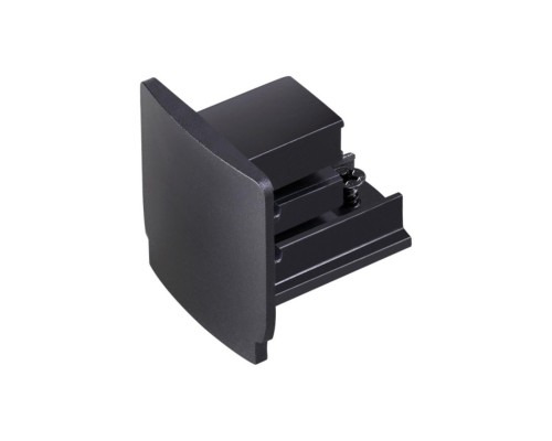 Заглушка торцевая для трёхфазного шинопровода Novotech 135045 черный