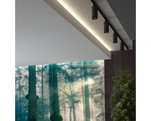 358595 PORT NT21 094 черный Трехфазный трековый cветильник IP20 LED 4000K 30W 175-245V DEP