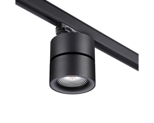 358787 PORT NT21 149 черный Трехфазный трековый светодиодный светильник IP20 LED 25W 4000K 2200Лм 100-265V GRODA