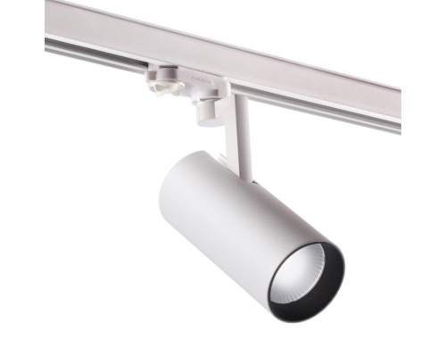 Трехфазный трековый светодиодный светильник Novotech 358257 Helix белый LED 30 Вт 4000K